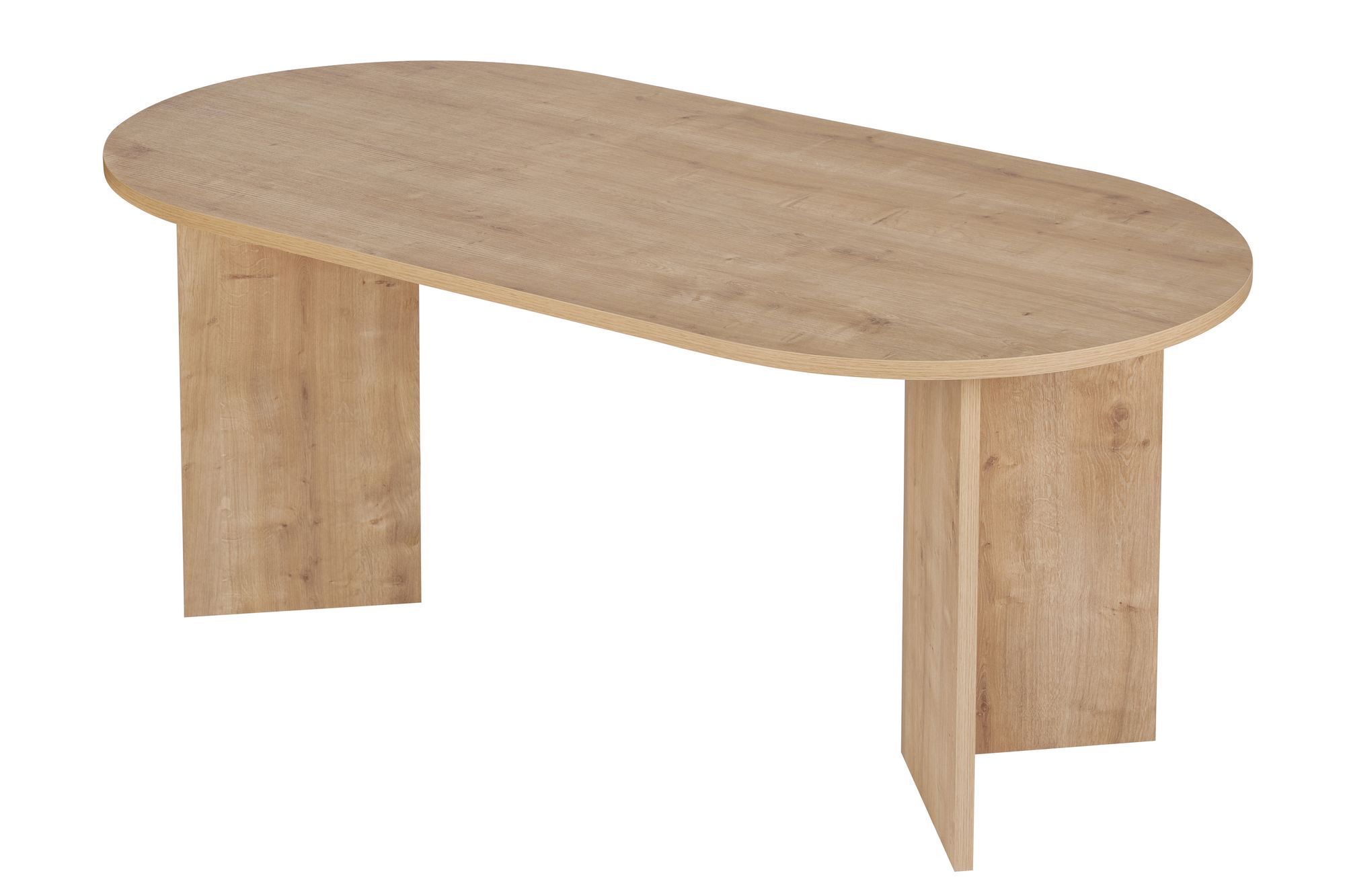 Nordvärk Sablin Spisebord Oval Natur Safireg Melamin 180x90