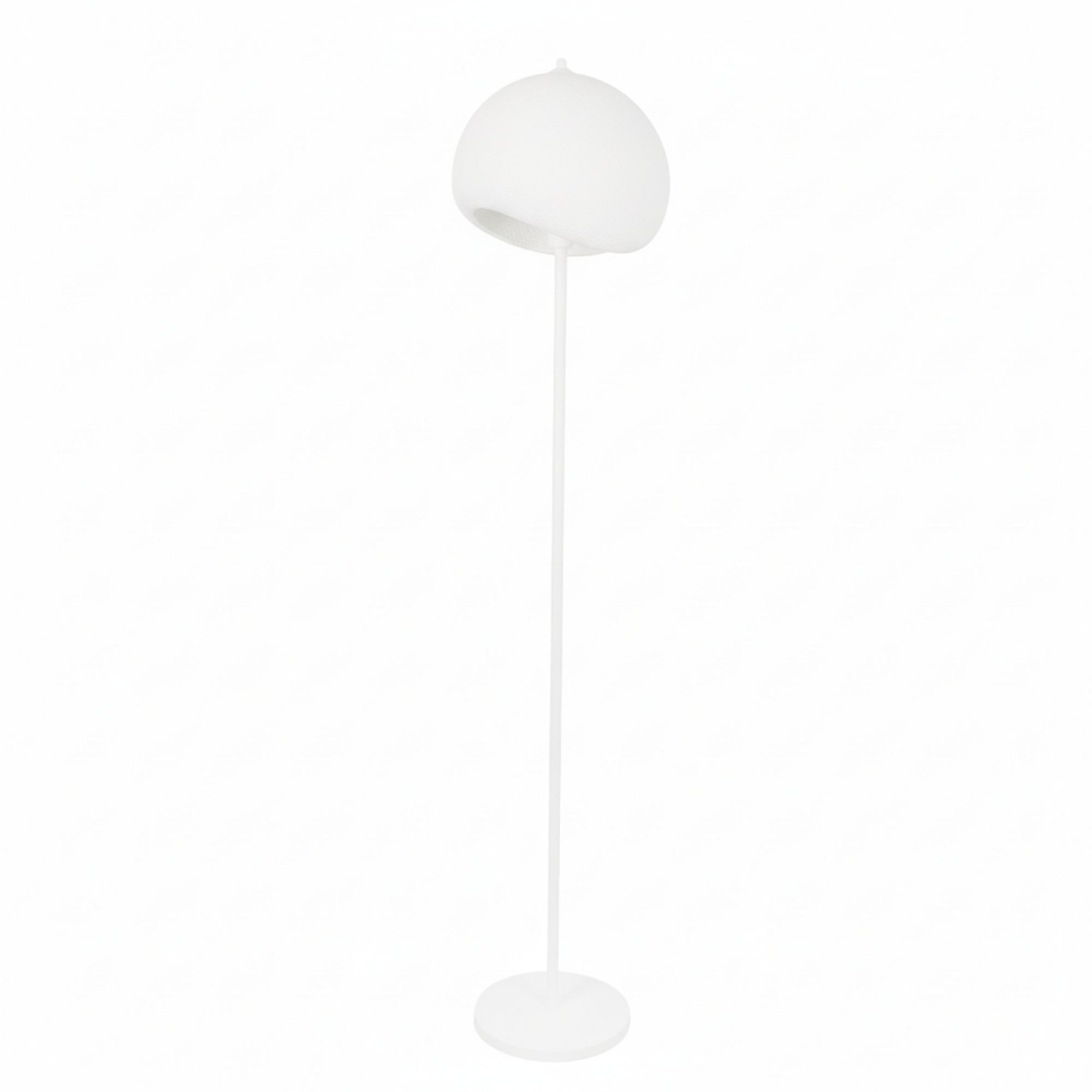 Nordvärk Yontu-15854 Gulvlampe Hvid Glasfiber Og Metal