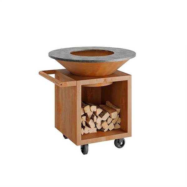 Ofyr Grill Classic Storage Corten 100 Pro  : Erling Christensen Møbler