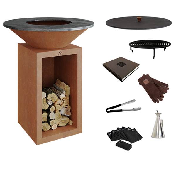 Ofyr Grill Classic Storage Corten 85 Startpakke  : Erling Christensen Møbler