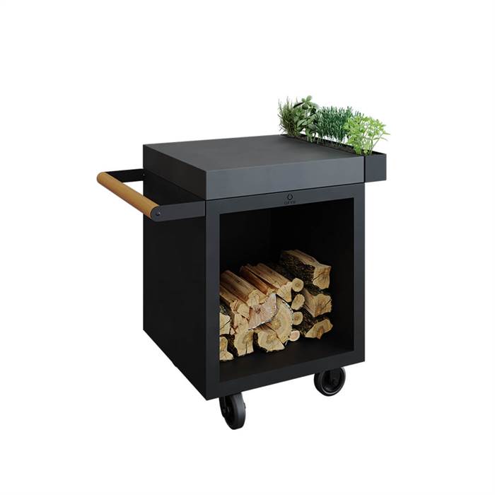 Ofyr Mise En Place Table Black Pro 65 Ceramic Dark Grey  : Erling Christensen Møbler
