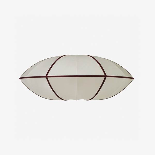Oi Soi Oi Indochina Ufo Lampeskærm Off White Bordeaux  : Erling Christensen Møbler
