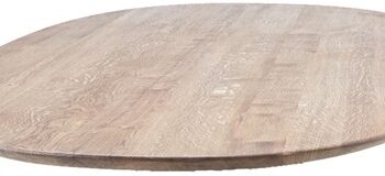 Oval Plankebordplade House Of Sander Orlando 140x80 Cm Fsc-egetræ Hvid