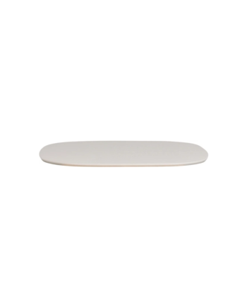 Oval Spisebordplade Woood Tablo ø130   H2   Cm Fsc-ask Hvid