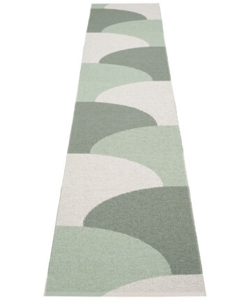 Pappelina Hill Tæppe 70x360 Cm  Army Mint Grå