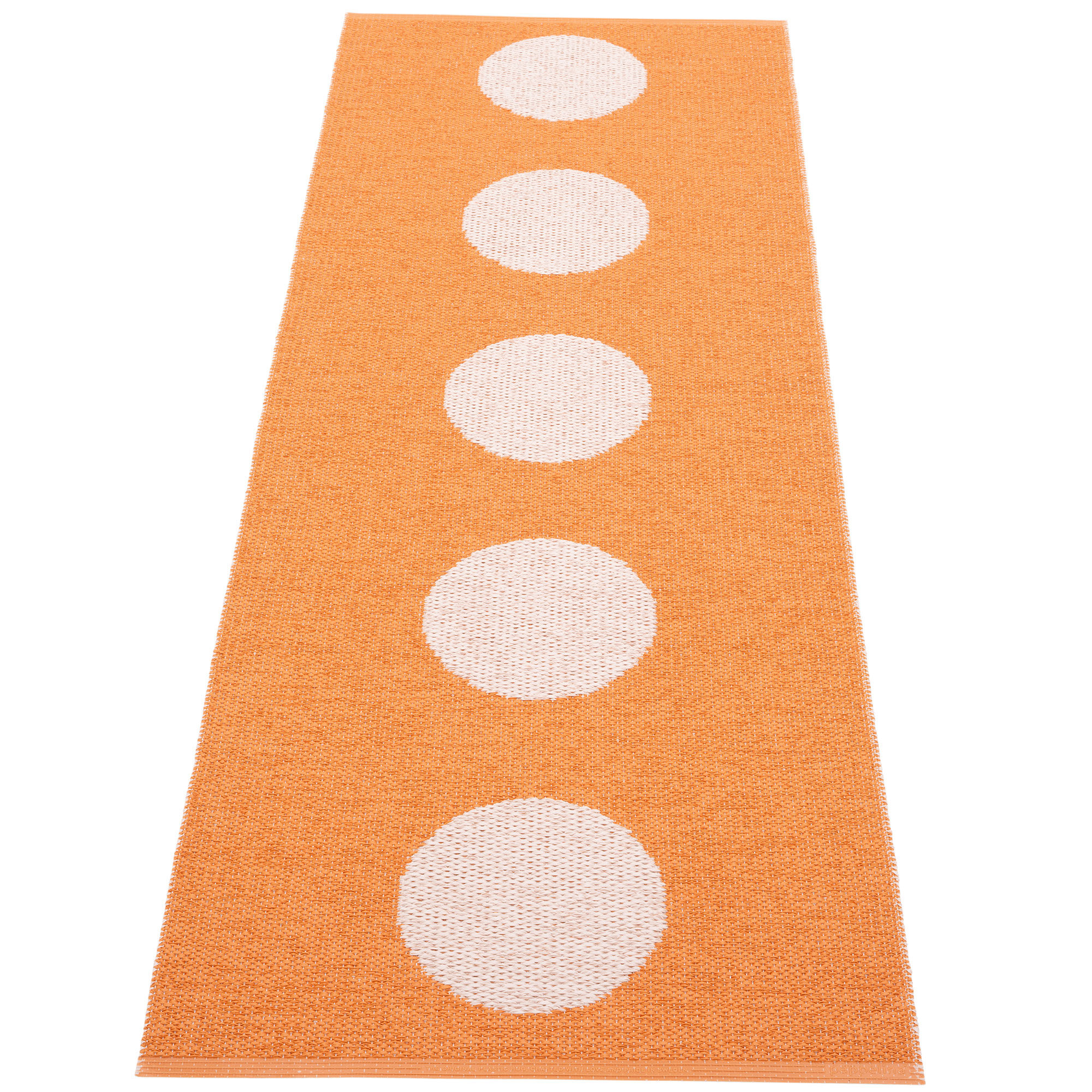 Pappelina Vera Pop Tæppe 70x200 Cm Orange Pink