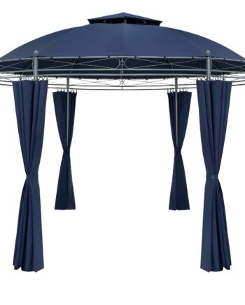 Pavillon Toscana Blå ø3 5m Uv-beskyttelse 50