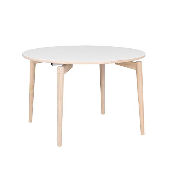 Pbj Designhouse Pbj Aeris Rundt Spisebord ø122 Cm Lakeret Lys Eg Hpl Laminat : Erling Christensen Møbler  : Erling Christensen Møbler