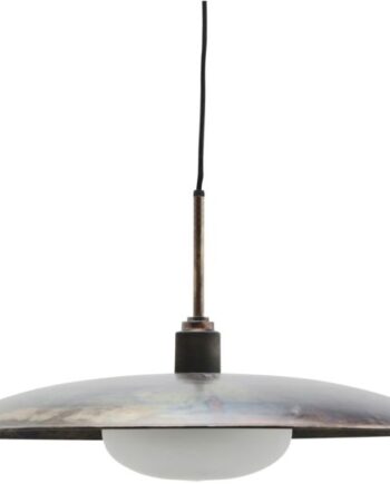 Pendel Lampe House Doctor Boston Antik Brun ø60   H7 Cm Jern Og Glas