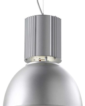 Pendel Lampe Ideal Lux Hangar ø32 Justerbar Højde E27 Anodiseret Aluminium