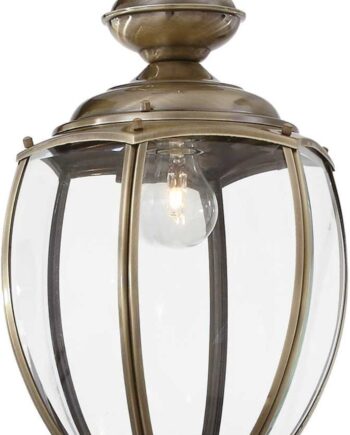 Pendel Lampe Ideal Lux Norma ø25   H76-162 Cm Brændt Metal Og Glas