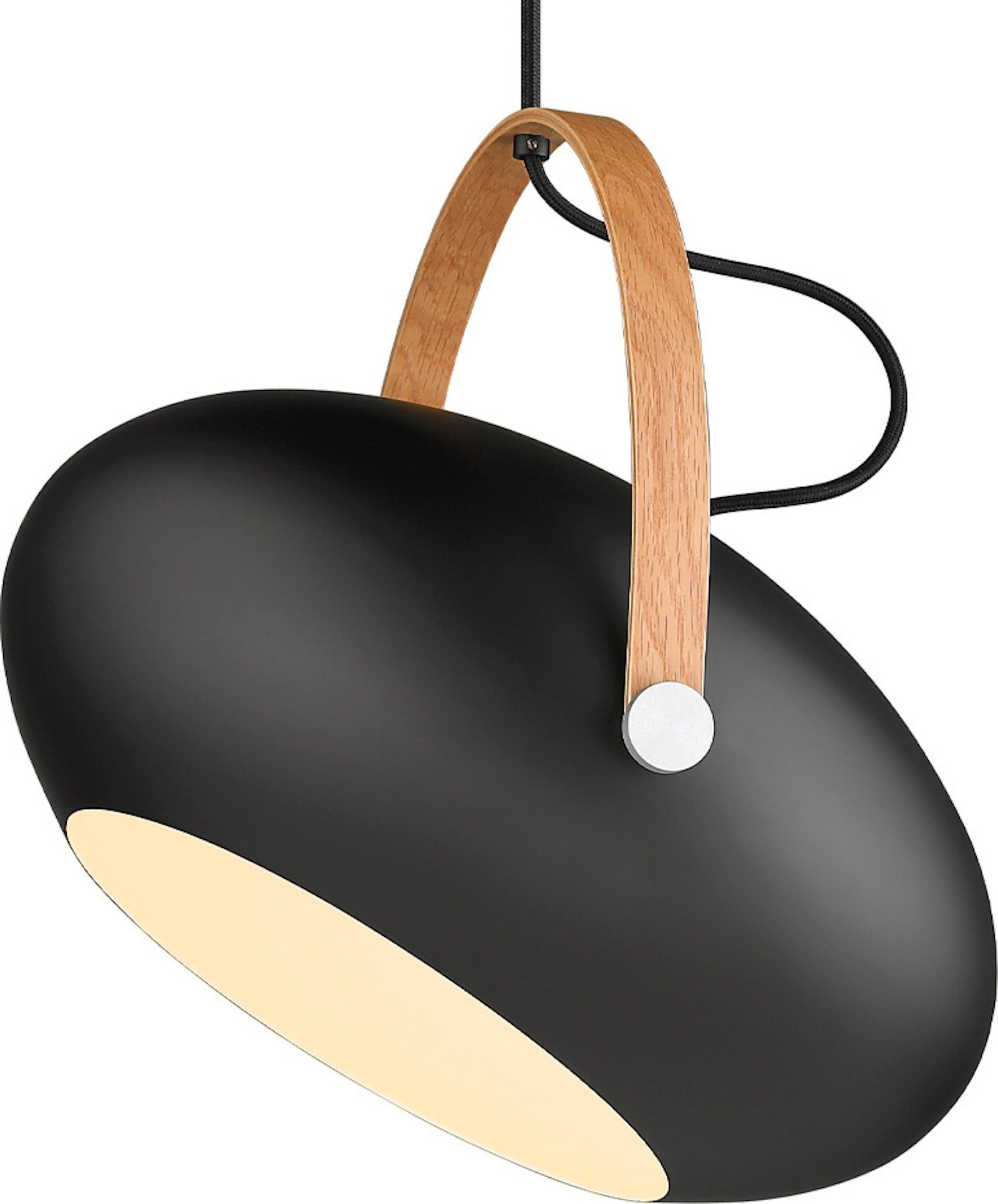 Pendel Loftlampe Halo Design Dc ø40 Cm Sort Eg Skandinavisk Industrielt Design