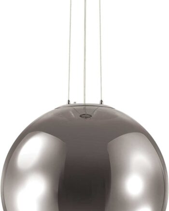 Pendel Loftlampe Ideal Lux Mapa Fade ø50   H56 265 Cm Glas Krom Justerbar