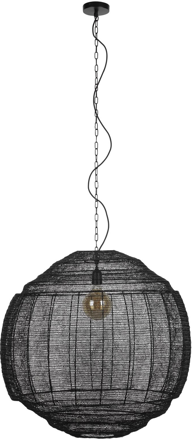 Pendellampe Dutchbone Meezan Antracit Jern ø70   H75 Cm