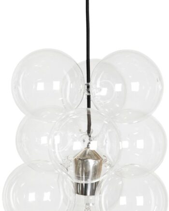 Pendellampe House Doctor Diy 12 Klare Glaskugler H48 ø30 Cm     Ledning