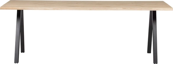 Plankebord Woood Tablo Spisebord Massiv Ubehandlet Eg Natur 200x90x75 Cm