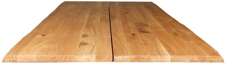 Plankebordplade House Of Sander Curve Naturfarvet Egetræ 295x95x3 Cm