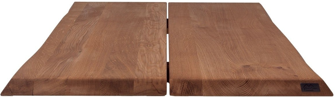 Plankebordplade House Of Sander Hugin Mokkafarvet Egetræ 250x103x4 Cm