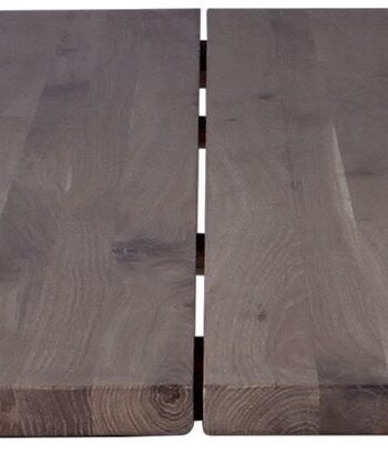 Plankebordsplade House Of Sander Curve Egetræ Grå L295ã B95ã H3 Cm