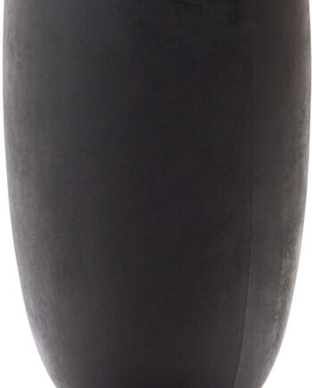 Plantepotte Kave Home Aiguablava Sort H120ã 75ã 75 Cm Cement Glasfiber Vejrbestandig