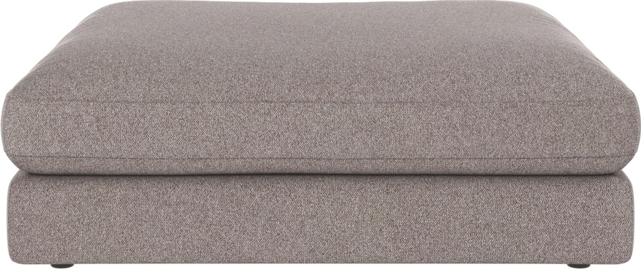 Puf Fodskammel Rowico Duncan Brenda Gråbeige   Skandinavisk Stofpuf   100  Polyester  H41ã B112ã D103 Cm