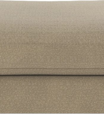 Puf Fodskammel Rowico Duncan Rita Mørk Beige 41x112x103 Cm