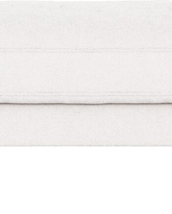 Puf Til Sofa Rowico Corwin 45ã 84ã 64 Cm Hvid Sort Polyester Metalstel