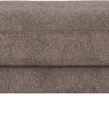 Puf Til Sofa Rowico Corwin Greg   Polyesterstof Mørk Beige H45ã B84ã D64 Cm