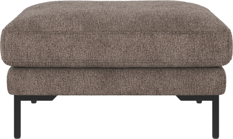 Puf Til Sofa Rowico Corwin Greg   Polyesterstof Mørk Beige H45ã B84ã D64 Cm