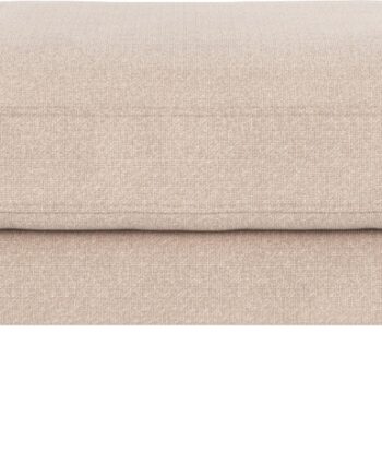 Puf Til Sofa Rowico Corwin Rita   Lys Beige Fsc-træ   Sorte Metalben H45xb84xd64 Cm