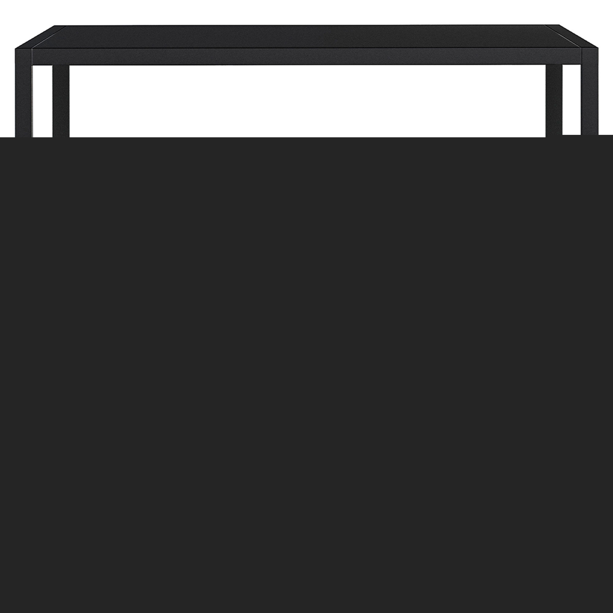 Röshults Essentials Sidebord 94 Cm Beluga Black