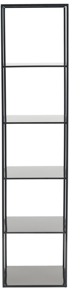 Reol Hyldereol House Doctor Model Sort Stål H150x35x35 Cm Hylder Kompakt Opbevaring