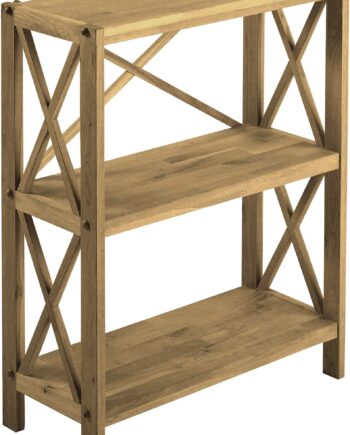 Reol Nordique Design  -shelfs    -hyldet Hyldereol   Massiv Eg  Oliebehandlet Natur 87x70x30 Cm