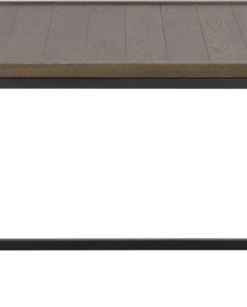 Rowico Deerfield Sofabord 70ã 70ã 40 Cm Brun Sort Egetræ Metal