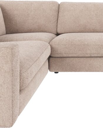 Rowico Duncan Hjørnesofa   Greg   Lysebeige Stof   Skandinavisk Modulsofa  Fscâ -mix  H78ã B325ã D230 Cm