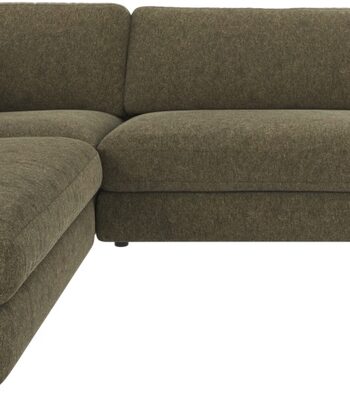 Rowico Duncan Hjørnesofa Modulsofa 23-seater Open End   Brenda 77 Grøn Meleret Polyester
