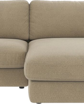 Rowico Duncan Højrevendt Chaiselongsofa   Mørk Beige Stof Rita 109