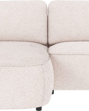 Rowico Norris Chaiselongsofa Venstrevendt   Anna   Hvid Stof  Fsc-mix Ramme  226ã 162 Cm