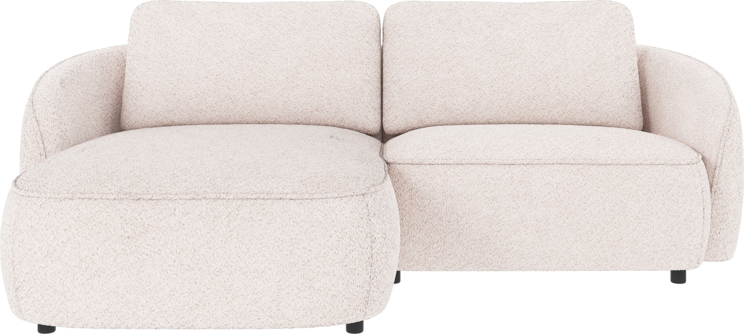 Rowico Norris Chaiselongsofa Venstrevendt   Anna   Hvid Stof  Fsc-mix Ramme  226ã 162 Cm