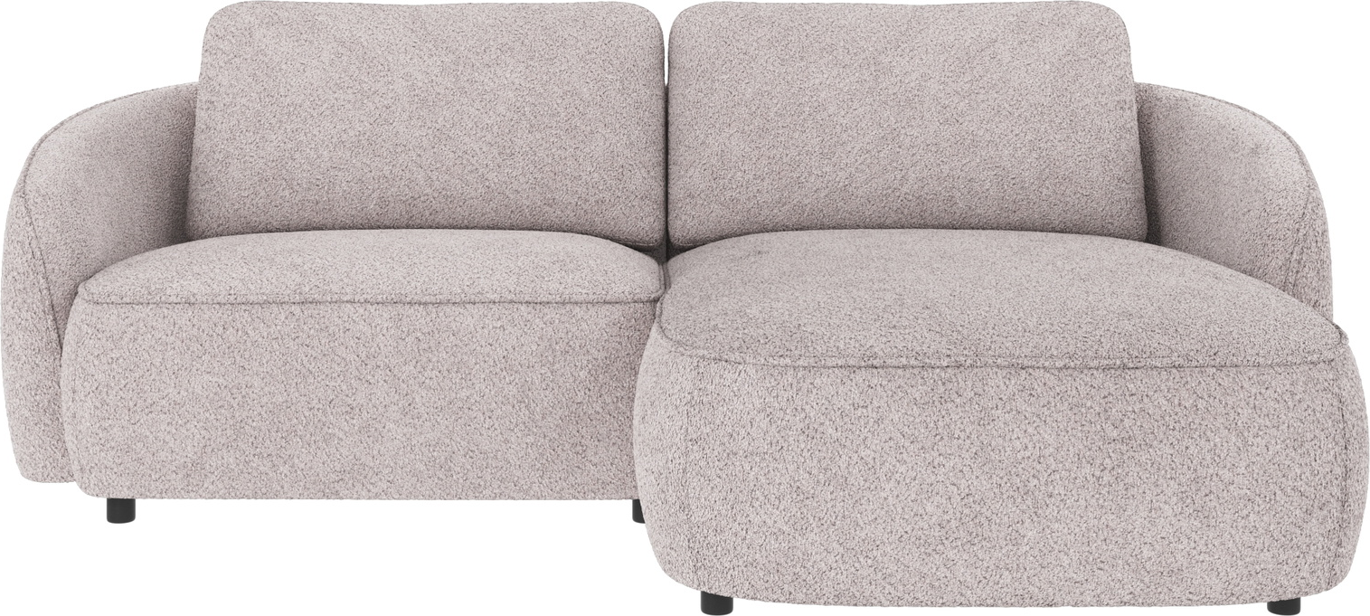 Rowico Norris Højrevendt Chaiselongsofa   Lysegrå Anna 15-stof H80ã B226ã D162 Cm Med Nozag-fjedre Og Fsc-mix Træ