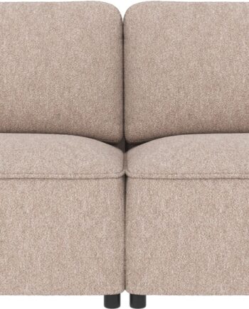 Rowico Norris  -personers Sofa Lysebeige Alice 01 Stof 226x102x80 Cm