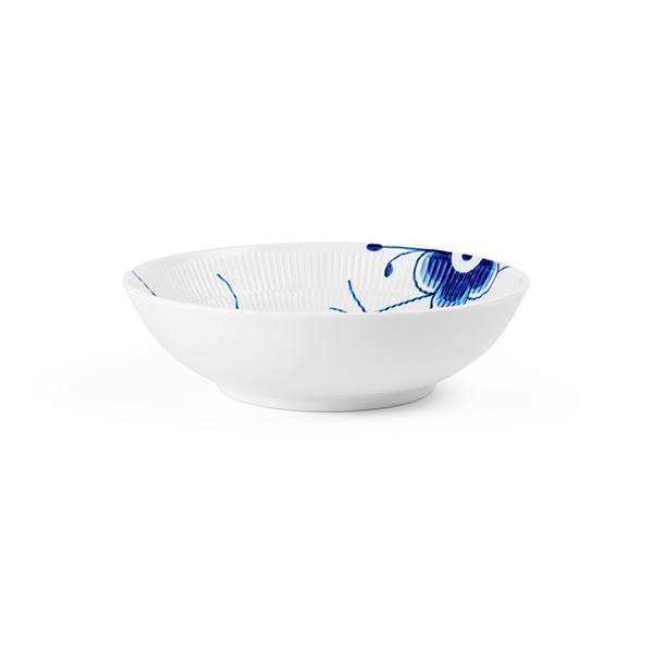 Royal Copenhagen Blå Mega Riflet Skål 110 Cl  : Erling Christensen Møbler