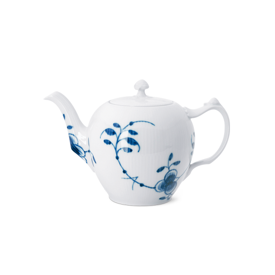 Royal Copenhagen Blå Mega Riflet Tekande 100 Cl  : Erling Christensen Møbler