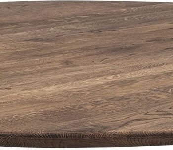 Rund Plankebordplade House Of Sander Chicago Smoked Egetræ ø180 H4 Cm