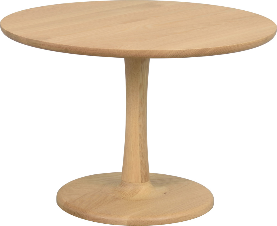 Rundt Sofabord Cafébord Rowico Hobart ø60   H41 Cm Egetræ Fsc-certificeret