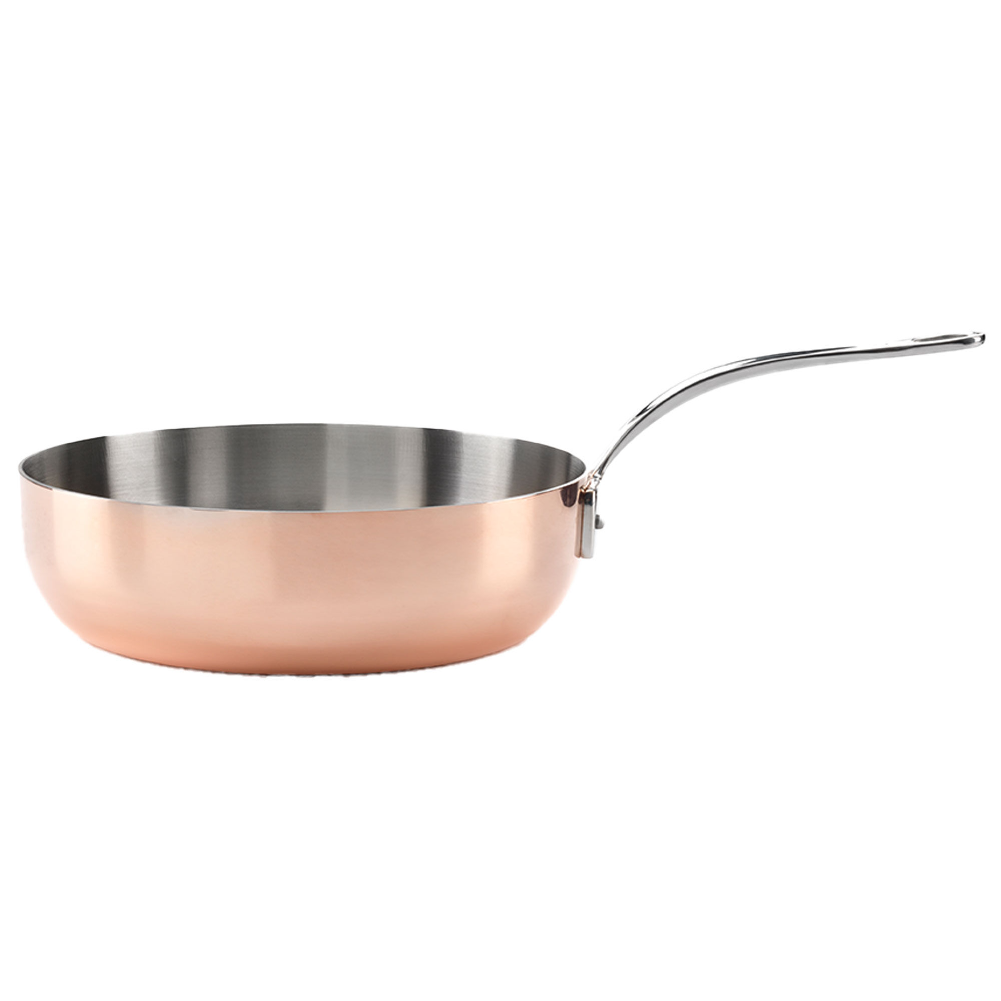 Samuel Groves Traktørpande 26 Cm Kobber