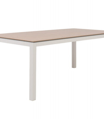 Selma Havebord Silicate 100x200 Cm Gråhvid