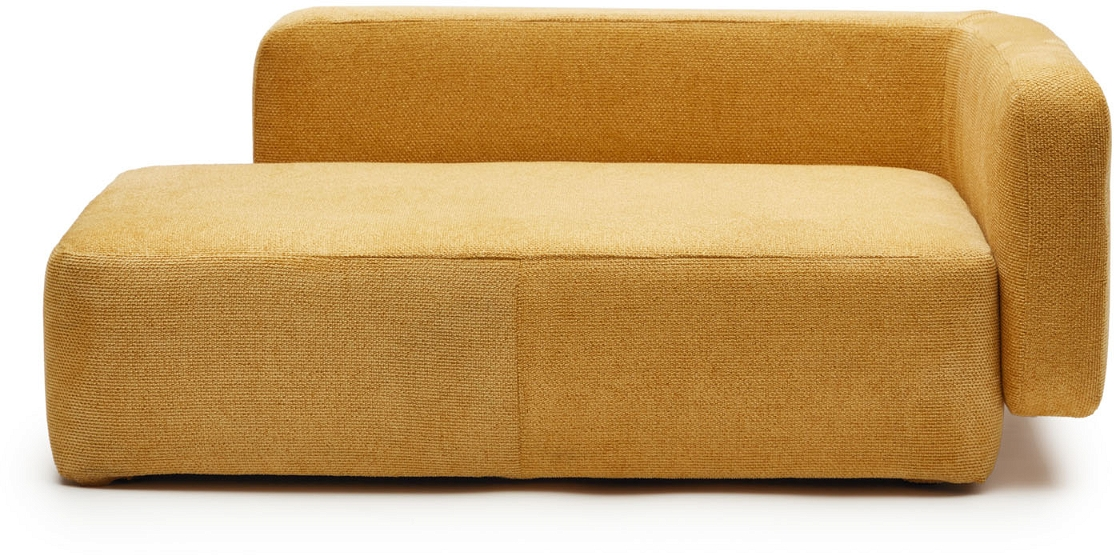 Seng Til Kæledyr Kave Home Bowie Polstret Sennepsfarvet Plet- Og Maskinvaskbar 32x63x80 Cm
