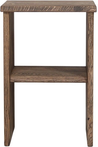 Sengebord House Of Sander Mono Mørk Egetræ Natbord Med Hylde 60ã 40ã 30 Cm