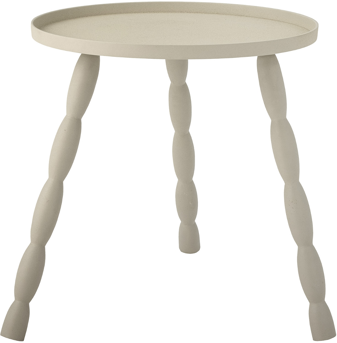 Sidebord Bloomingville Soffy Natur Aluminium ø48   H50